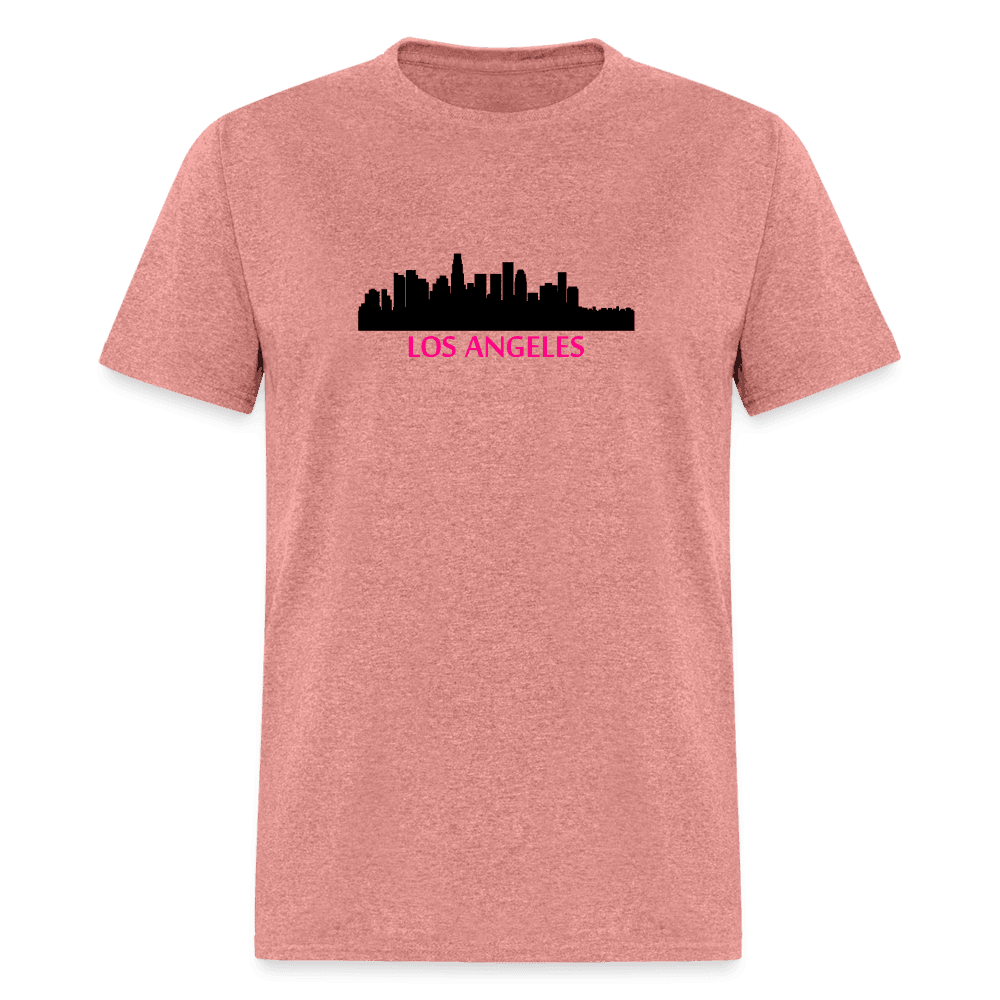Los Angeles T-Shirt - heather mauve