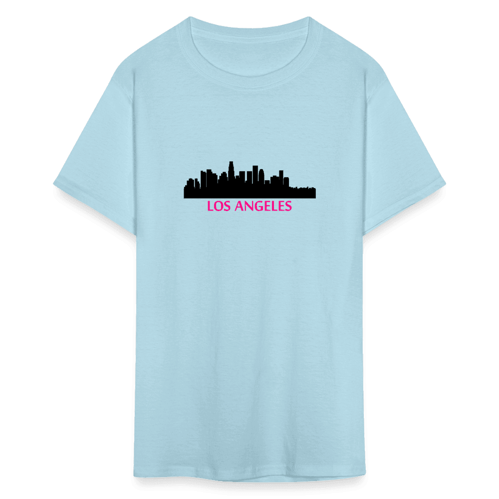 Los Angeles T-Shirt - powder blue